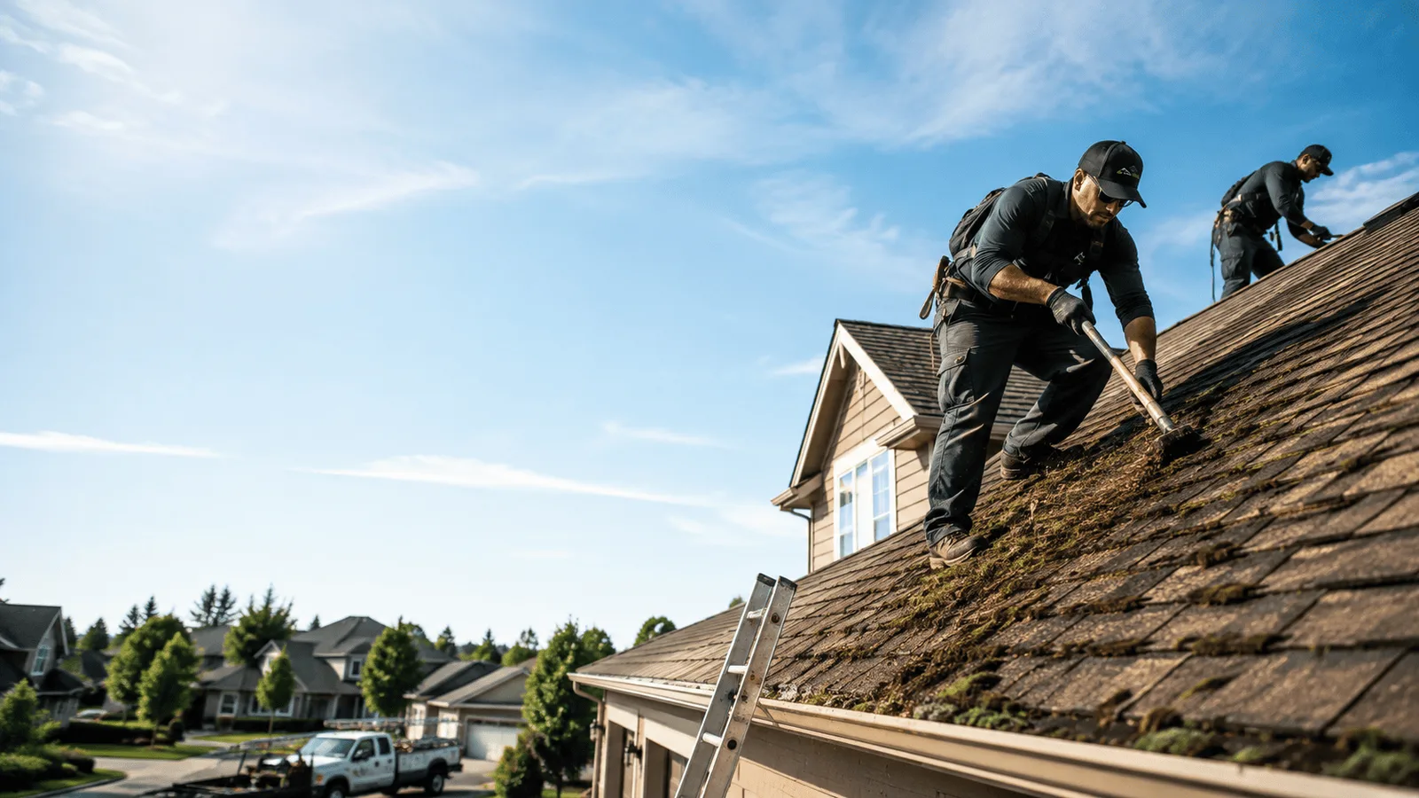 Roof Moss Removal in Union City, CA near me